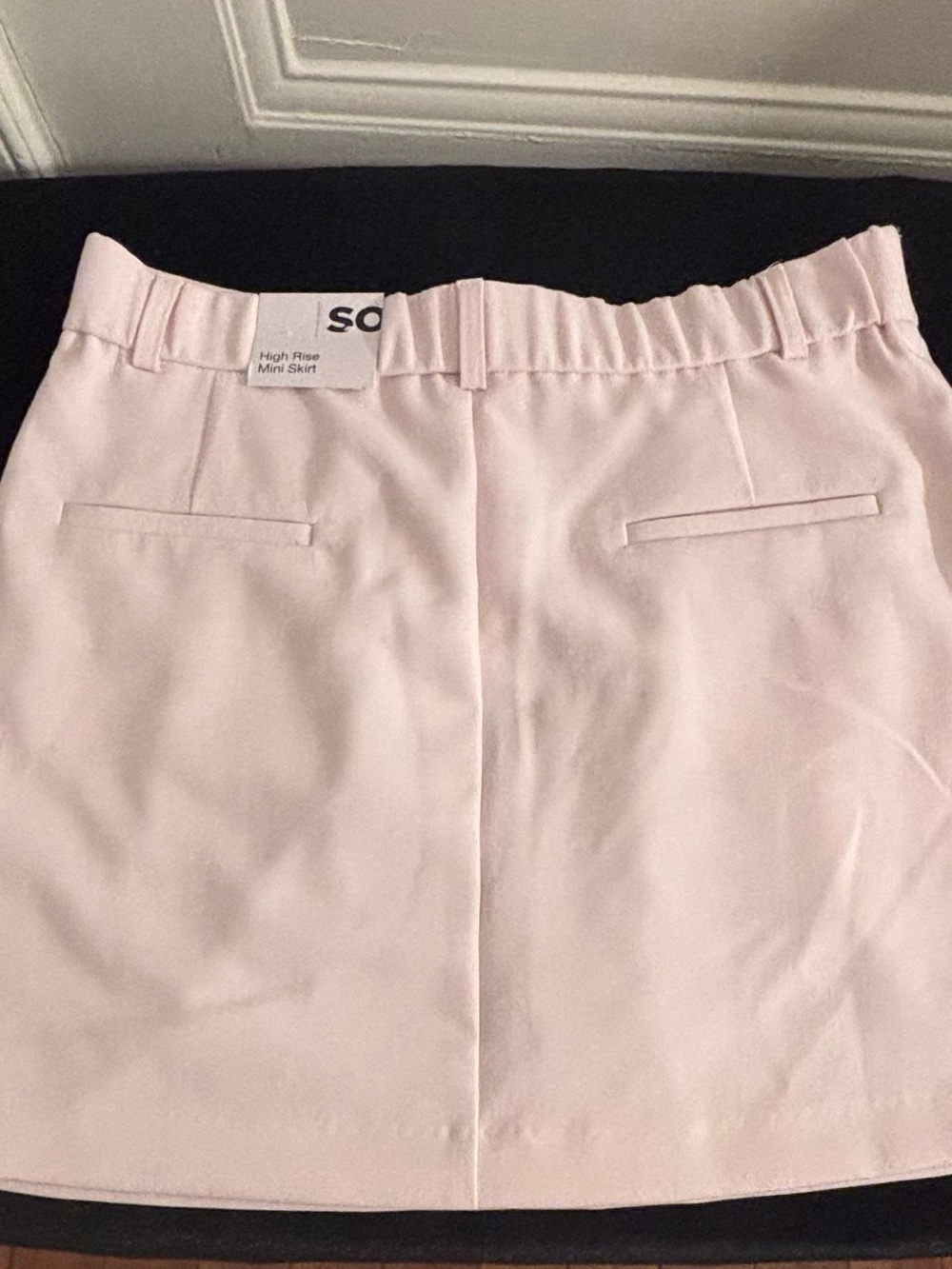 *NWT* SO Light Pink Pleated Mini Skirt - Picture 4 of 5